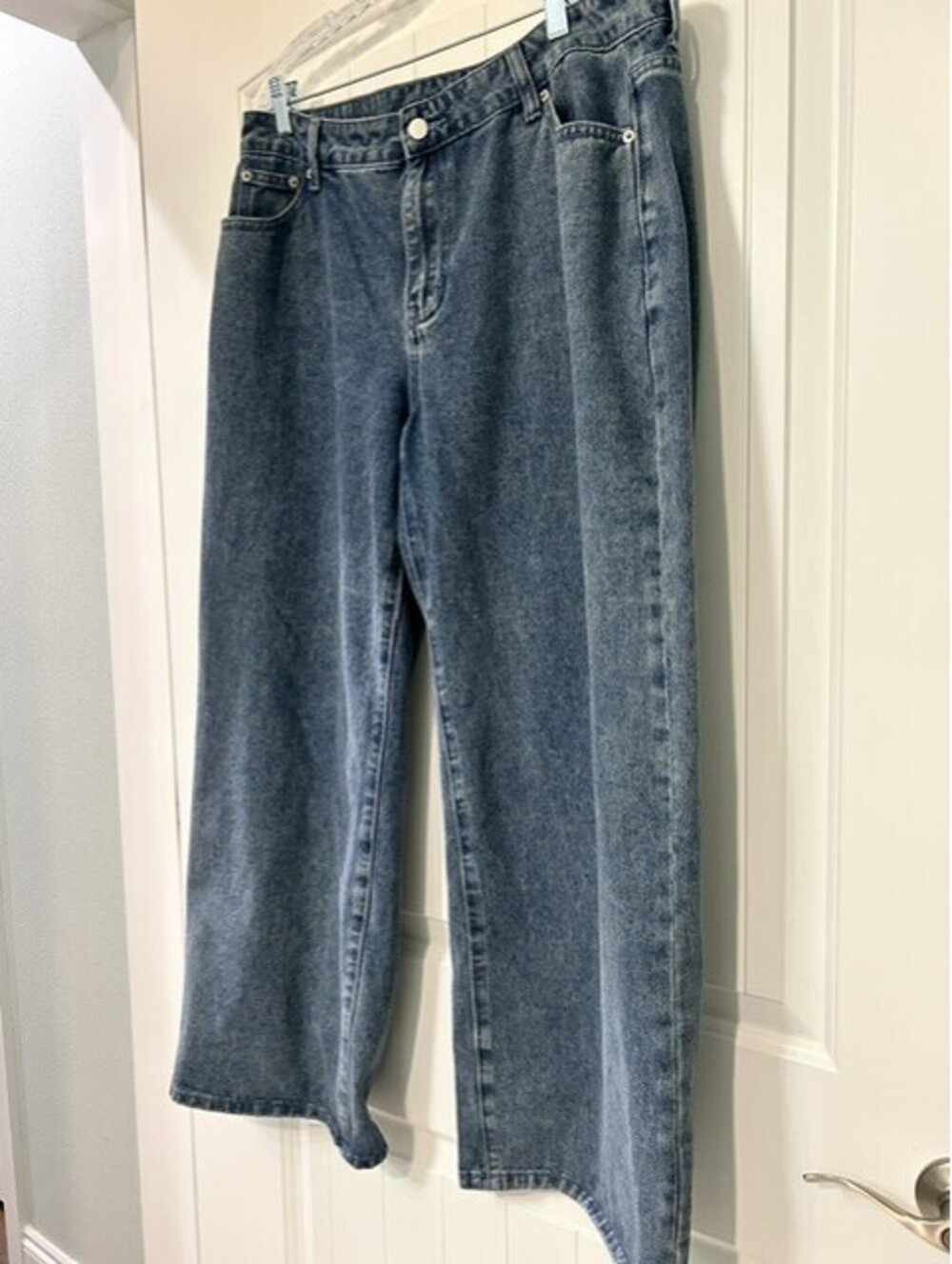 👖 J for Justify Wide‑Leg Jeans Denim Comfy Office‑to‑weekend style GUC